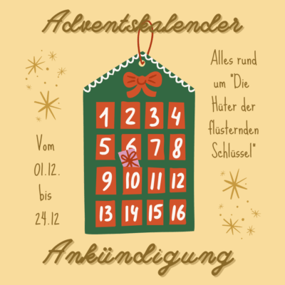 Adventskalender Ankündigung!